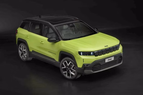 Pamatykite, kaip atrodys netrukus debiutuosiantis „Jeep Compass“ elektrinis automobilis