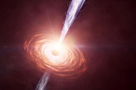 Stulbinantis NASA mokslininkų atradimas: aptiko milžinišką juodosios skylės srovę, skriejančią beveik šviesos greičiu