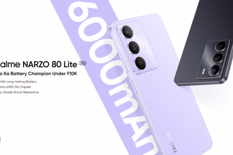 Oficialiai pristatytas naujasis „Realme Narzo 80 Lite“ išmanusis telefonas su didelės talpos baterija
