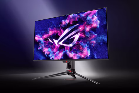 „Asus“ pristatė naująjį „ROG Swift OLED PG32UCDMR“ žaidimų monitorių su „DisplayPort 2.1a“ ir 4K raiška