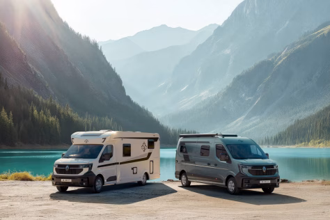 „Renault“ suvienijo jėgas su Vokietijos gamintoju: „Master“ furgonas nuo šiol bus tinkamas gyventi