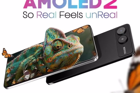 „Lava“ pristatė nebrangų „Blaze AMOLED 2“ modelį su puikiu ekranu, „MediaTek“ lustu ir plonu korpusu