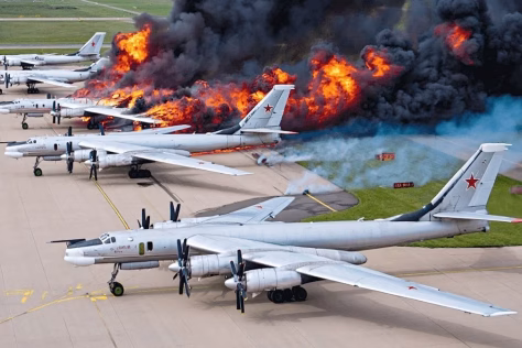 Katastrofiniai Kremliaus praradimai: bombonešiai pavirto taikiniais, Ukrainos operacija pakeitė karo eigą