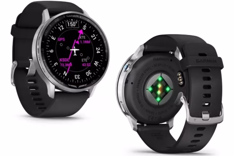 „Garmin“ paskelbė apie „D2 Air X15“ išmanųjį laikrodį su AMOLED ekranu ir integruotu žibintuvėliu