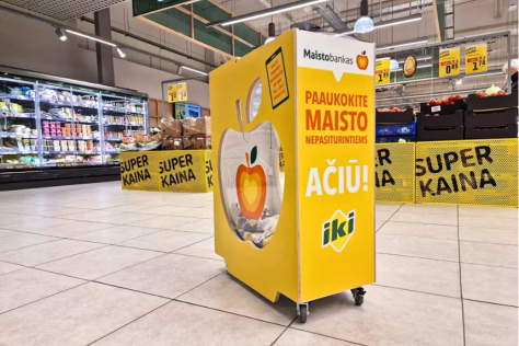 Netikėtas žmonių gerumo proveržis: per mėnesį „Maisto bankui“ paaukojo tūkstančius produktų