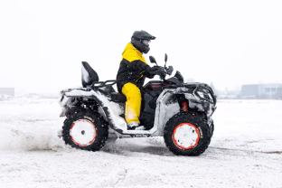 Ekspertai atskleidė, kaip eksploatuoti keturratį žiemą, kad šaltasis sezonas jam netaptų paskutinis