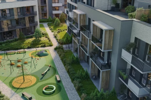 Architektai kuria saugią oazę miesto viduryje, štai kaip atrodys nauji statomi kvartalai