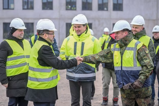 Proveržis Rūdninkuose: vokiečių kareivinės bus baigtos statyti 10 mėn. anksčiau nei planuota