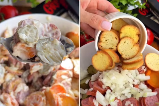 Ukrainiečių pamėgtos salotos: stulbinančiai žema kaina, o gaminimo procesas dar paprastesnis