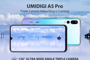 Pigiau už „Xiaomi”:„UMIDIGI A5 Pro” - vos 89 eurus kainuojantis 3 kamerų monstras