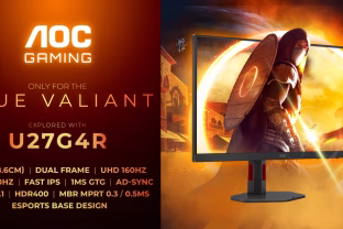 Pristatytas naujasis „AOC Gaming U27G4R“ žaidimų monitorius su puikiomis techninėmis savybėmis
