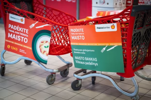 Per „Maisto banko“ akciją – rekordinis gerumo pliūpsnis: stokojantiems paaukota 324 tūkst. vienetų maisto