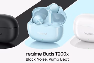 „Realme“ pristatė naujus „Buds T200x“ belaidžius ausinukus su triukšmo slopinimo galimybe ir itin žema kaina