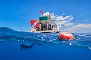 „Garmin“ plečia saugaus nardymo galimybes pristatydamas išmaniąją „Descent S1 Buoy“ plūdę