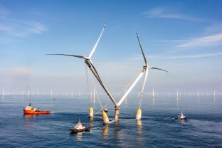 Kinijos technologinė pažanga stebina visą pasaulį: pademonstruota įspūdinga plūduriuojanti turbina