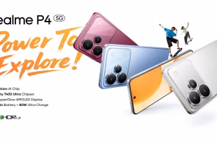 Pristatytas naujasis „Realme P4 5G“ telefonas su AMOLED ekranu, „MediaTek“ lustu ir didelės talpos baterija
