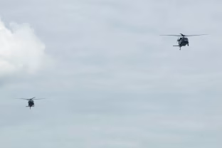 Netikėtas skrydis virš kaimynės: Ukrainos „Black Hawk“ sraigtasparniai pastebėti virš Lenkijos