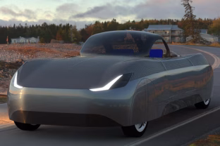 Kalifornijoje pakilo pirmasis skraidantis automobilis, iškart pateikta tūkstančiai išankstinių užsakymų