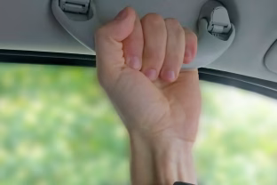 Ar žinojote kam skirta rankenėlė virš automobilio durų? Tikroji jos paskirtis nustebins net ir ekspertus