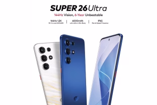 Oficialiai pristatytas biudžetinės klasės „itel Super 26 Ultra“ išmanusis telefonas su AMOLED ekranu