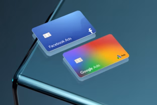 Kaip optimizuoti reklamos biudžetą Facebook ir Google naudojant virtualias korteles doleriais