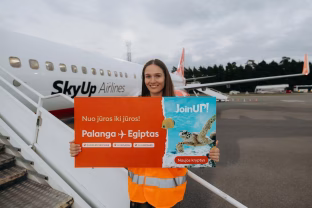 Istorinė skrydžių programa iš Palangos į Egiptą, jau vykdomi skrydžiai į Šarm aš Šeichą ir Hurgadą