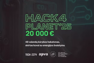 APVA kviečia pristatyti idėjas, skatinančias energijos vartojimo pokyčius, žadamas 20 tūkst. eurų finansavimas