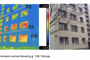 Vilniuje renovuotas daugiabutis tapo pavyzdžiu visai Lietuvai, šilumos nuostoliai sumažėjo 8 kartus