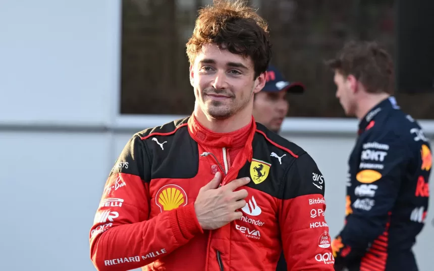 Ch.Leclercas įvertino sudėtingą „Ferrari“ sezoną: lenktynininkas neslėpė nusivylimo ir įvardijo 2024 metų tikslus