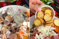 Ukrainiečių pamėgtos salotos: stulbinančiai žema kaina, o gaminimo procesas dar paprastesnis