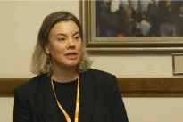 Grenlandijos ministrė pasveikino Europos šalių reakciją į Trumpo grasinimus įvesti muitus